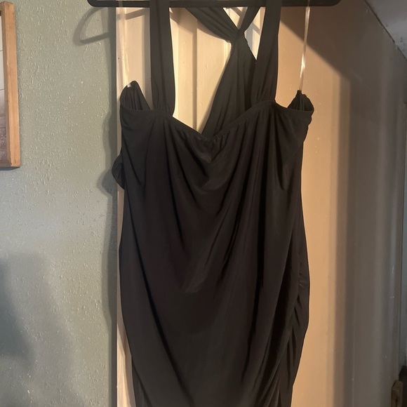 Lane Bryant Halter Tank Top 22/24 Black - Picture 5 of 10